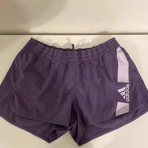 Purple Adidas Shorts